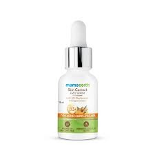 Mamaearth Skin Correct Face Serum With Niacinamide Ginger Extract Marks Scars 15Ml