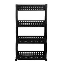 Black Color 4 Layer Storage Organizer