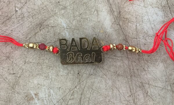 Bada Bhai Red Colour Rakhi