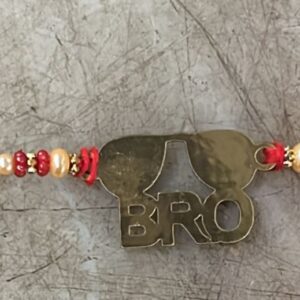 Stylish Bro Red Colour Rakhi
