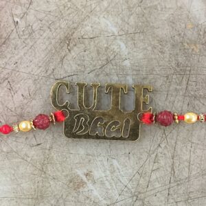 Cute Bhai Red Colour Rakhi