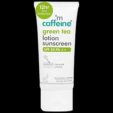 Mcaffeine Green Tea Lotion Sunscreen 50 Ml