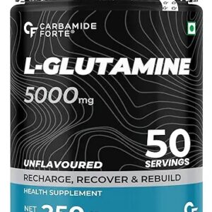 Carbamide Forte L Glutamine Powder 5000Mg L Glutamine Supplement For Men 250Gm