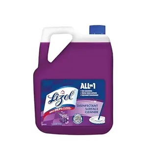 Lizol Disinfectant Surface Floor Cleaner Liquid Lavender 5 Litre