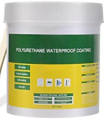 Polyurethane Waterproof Coating Transparent Glue With Brush Coating 500Gm