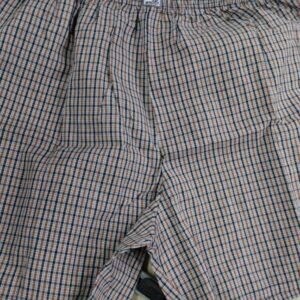 MenS Cotton Checkered Boxers Size Xl