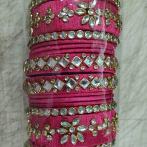 Elegant Trendy Thread Silk Bangle Set