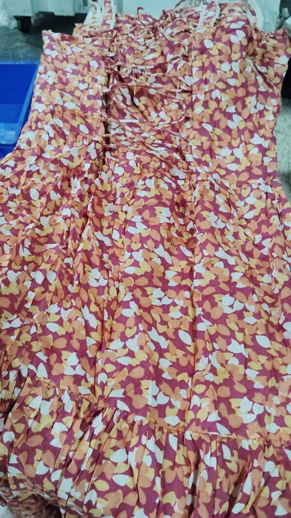 Long Dress For Women Multicolour Size M