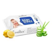 Evelance Soft Cleansing Baby Wet Wipes 72