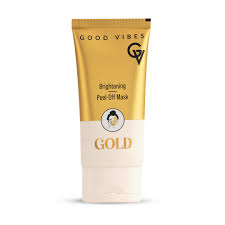 Good Vibes Gold Brightening Peel Off Mask 50Gm