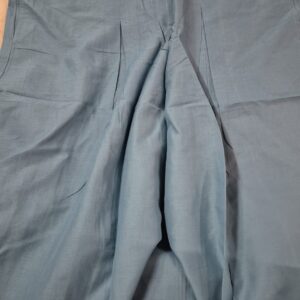 Women Teal Green Cotton Trousers Size Xl