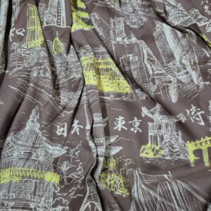 Women Brown Colour Printed Ghagra Size Xl