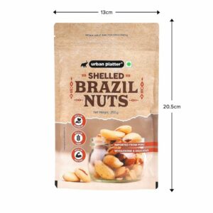 Shelled Brazil Nuts 250Gm