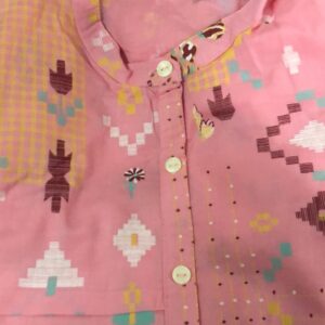 R And B Pink Color Kurti For Women Size L