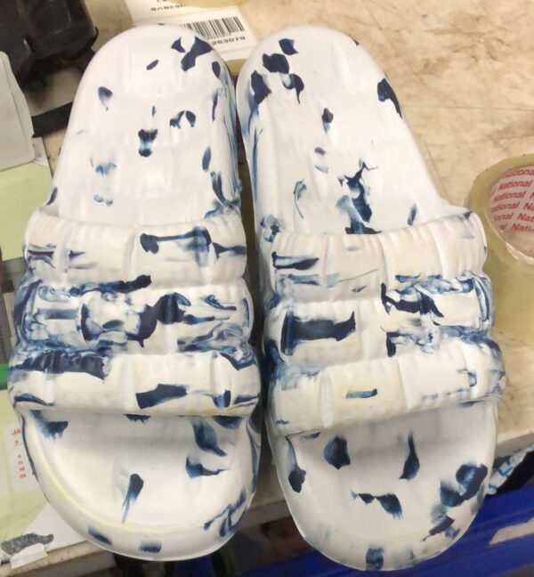 White Color Printed Clogs For Men Size 42