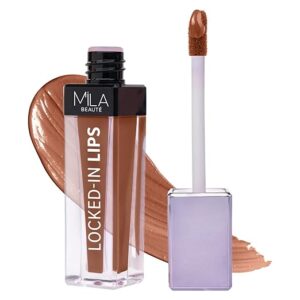 Mila BeautLocked In Lips Transfer Proof Liquid Lipstick Milk Tea 4 . 5 Ml