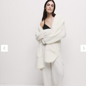 MS Collection Teddy Fleece Dressing Gown Size Xl
