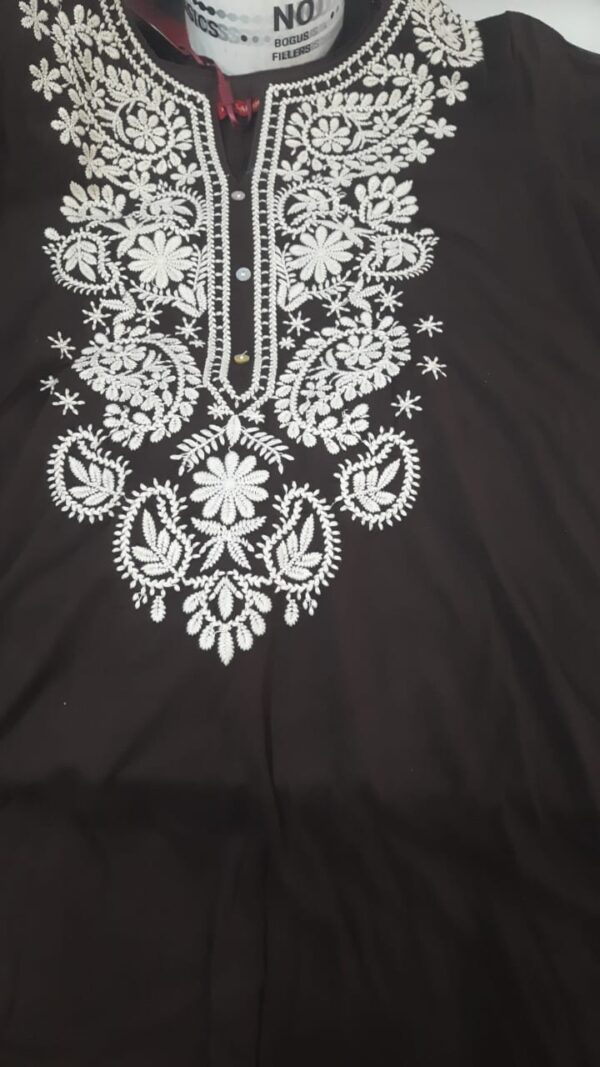 Kurta For Women Color Chocolate Size Xl