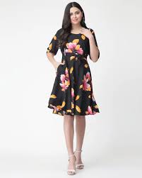 Frock Dress For Women Black Size M