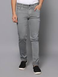 Rj Denim Solid Grey Jeans For Kid Boy Size 30