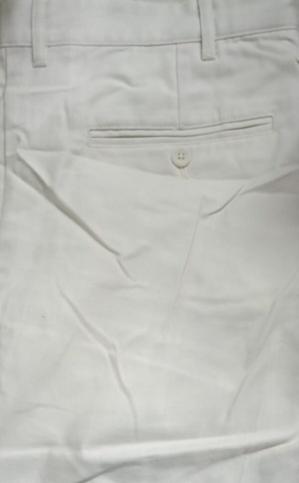 Men Track Pant Color White Size Xl