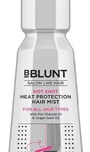 Bblunt Hot Shot Heat Protection Hair Mist Designed For Indian Hair Men Women 150 Ml