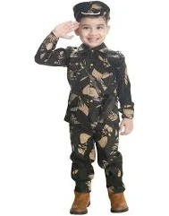 Kids Army Dress Size 22