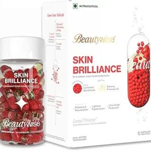 Beautywise Dual Action Skin Brilliance 4X Glutathione With NacDual Action 60 Capsules