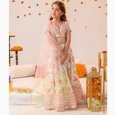 Pspeaches Off White Lehenga Choli Off White Size 15 To 16 Y