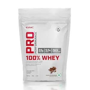 Gnc Pro Performance 100 Whey Protein 450Gm Chocolate Flavour