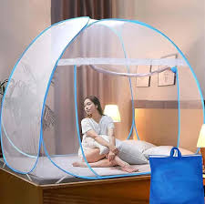 Double Bed Mosquito Net Sky Colour