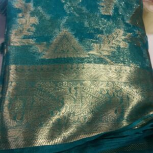 Women Saree Green Colour