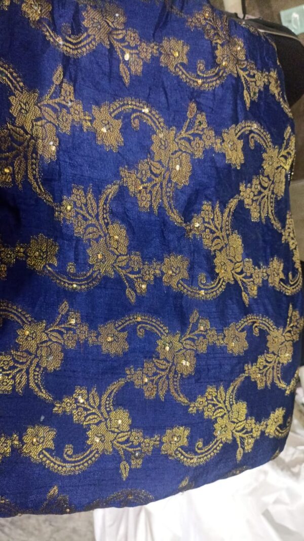 Women Saree Blue Colour