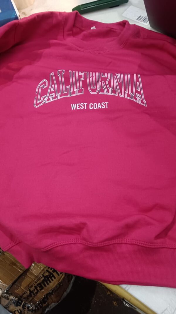 Stylish Women Sweatshirt Plus Size Size L