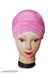 Muslim Wear Hijab Cap Naqab Topi Pink