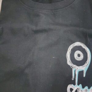 T Shirt For Men Colour Black Size M