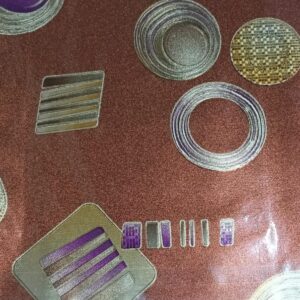 Golden Color Table Cover Size 40X60