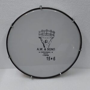 A.W. Sons SilverWhite 15 . 6 Inch Steel Duff Number Of Stop Knobs 12 Weight 800 G