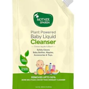 Mother Sparsh Natural Baby Liquid Cleanser 500Ml