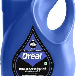 Oreal Pure Groundnut Oil 5L Natural Chemical Free Better Digestion Lowering Cholesterol