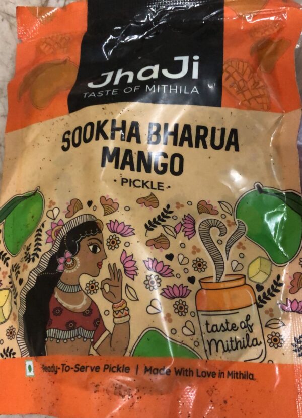 Jhaji Sookha Bharua Mango Pickle 150Gm