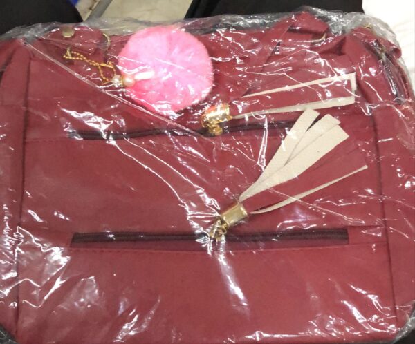 Maroon Color Hand Bag For Women