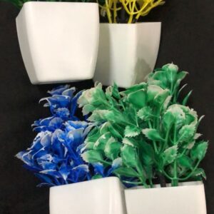 Artificial Flower Pot Multi Color Set Of 4