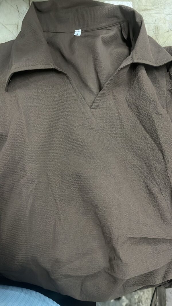 Brown Color Top For Women Size S