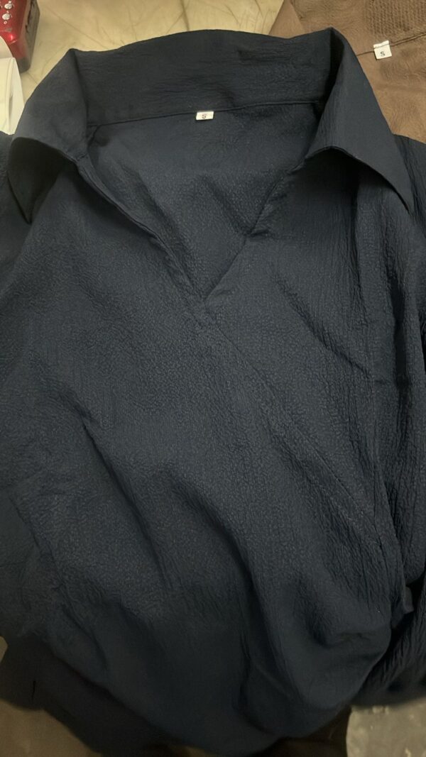 Blue Color Top For Women Size S