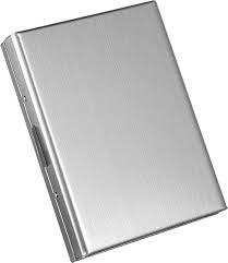 Stealodeal Steel Card Holder Silver Color