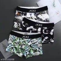 Jicks MenS Ultra Comfort Nylon Underwear With Stretch Protection Pack Of 3 Size Xxl