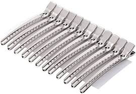 12 Pcs Professional Salon Hair Styling Steel Section
