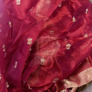 Women Saree Red Colour