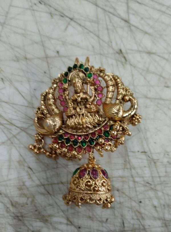 Lakshmi Peacock Kemp Hairpin